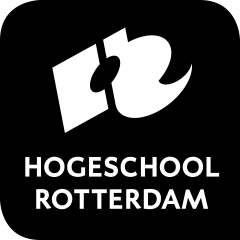 Logo Hogeschool Rotterdam zwart