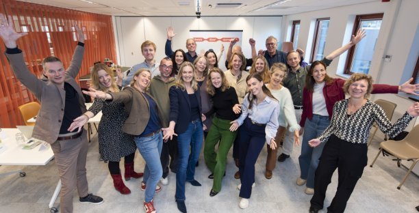 Afbeelding kick-off lerende praktijken Dwars door domeinen