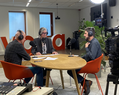 Podcastopname met Wim Ravenshorst