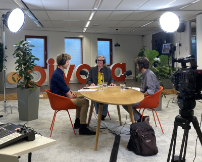 Opname podcast met Bastiaan Ouwehand