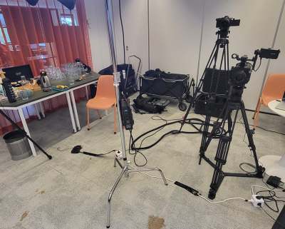 Opname podcast