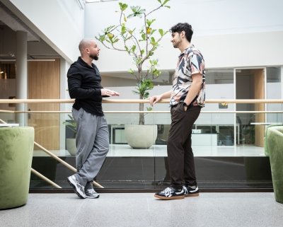 Yaman Attar en Gabriel Jourov