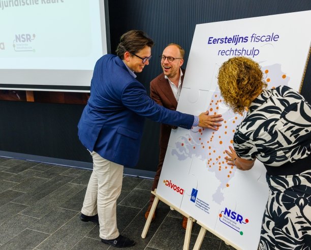 Sociaaljuridische kaart lancering fiscaal landkaart