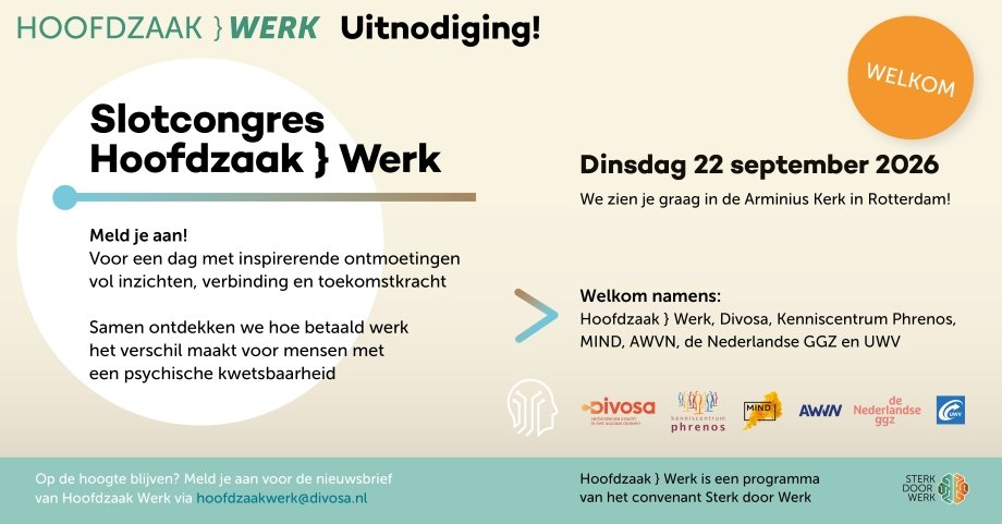 Slotcongres Hoofdzaak } Werk