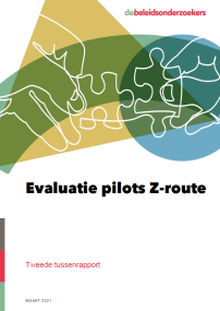cover tweede tussenrapportage Z-route