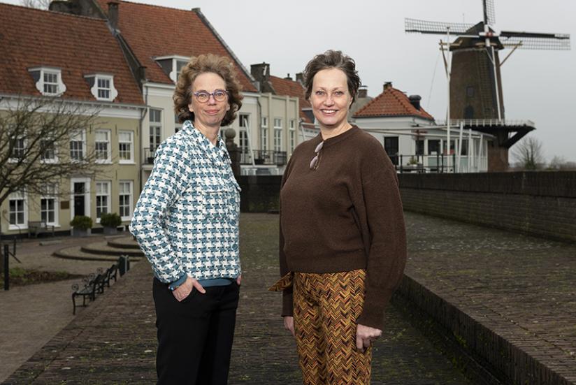 Corine Schuil, projectleider gemeente Wijk bij Duurstede en Anita Meun, consulent scheiding van Startpunt Scheiden